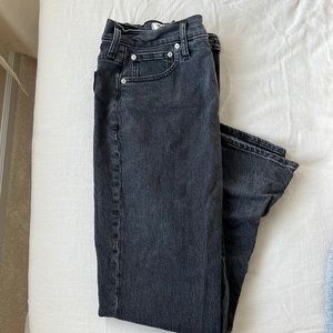Madewell the perfect vintage jean size 27 in black